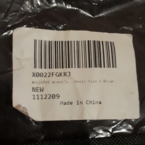 Athletifit Women Wedge Cut-out Sandal Faux Leather - Picture 8 of 8